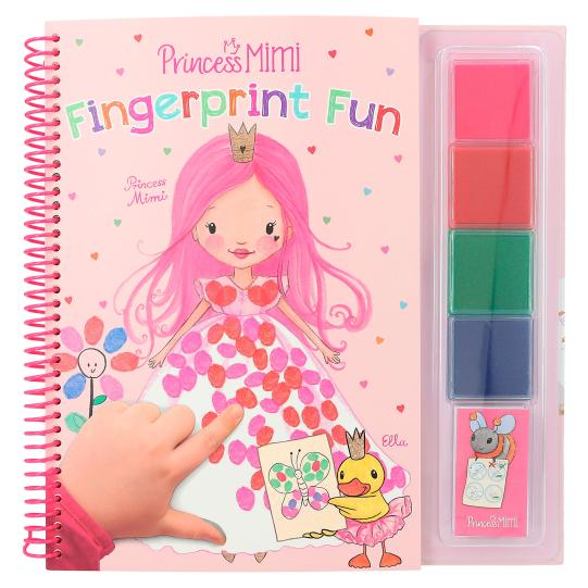 Princess Mimi Fingerprint Fun Book