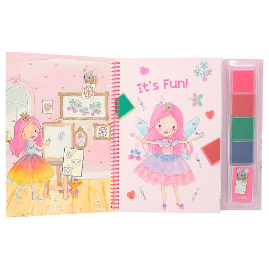 Princess Mimi Fingerprint Fun Book
