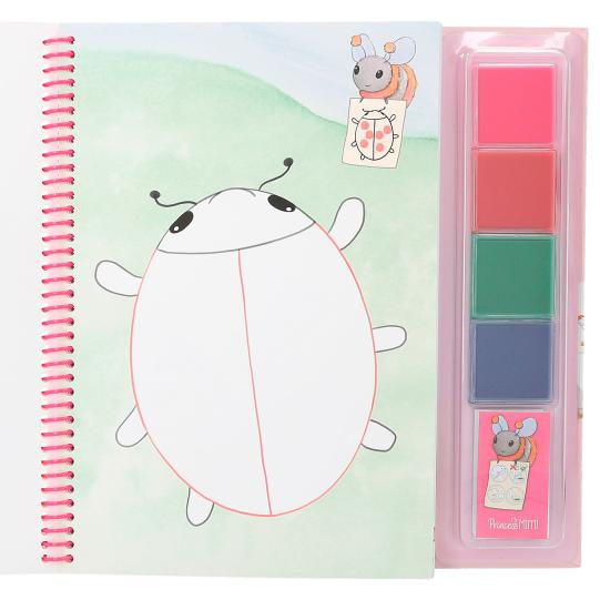 Princess Mimi Fingerprint Fun Book