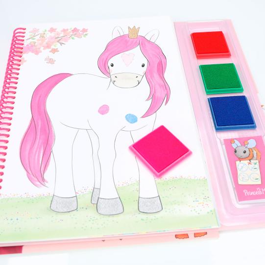 Princess Mimi Fingerprint Fun Book