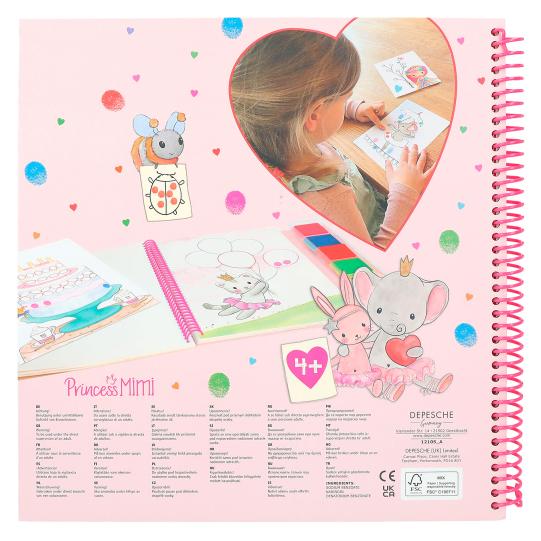 Princess Mimi Fingerprint Fun Book