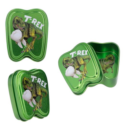Dino World Small Tooth Tin