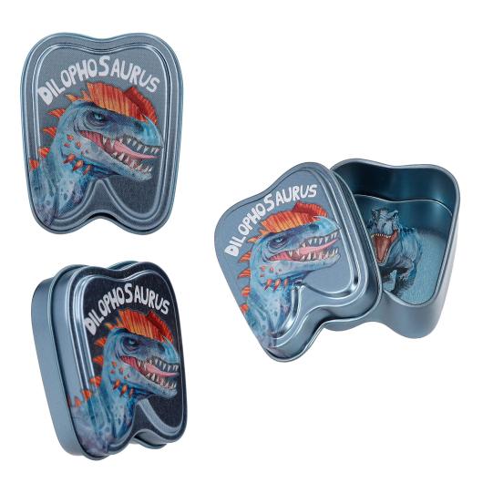 Dino World Small Tooth Tin