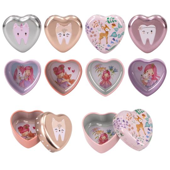 Princess Mimi Small Heart Shaped Tin