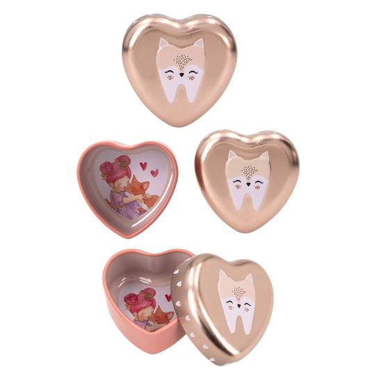 Princess Mimi Small Heart Shaped Tin