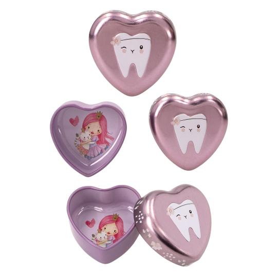 Princess Mimi Small Heart Shaped Tin