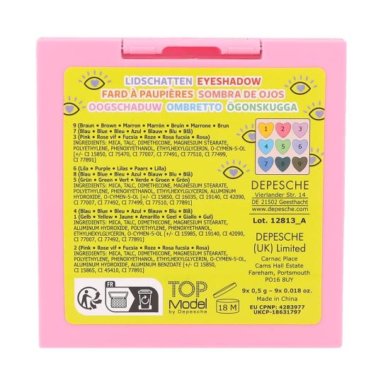 Top Model Beauty & Me Eyeshadow Pallet