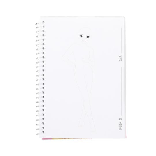 TopModel Pocket Colouring Book