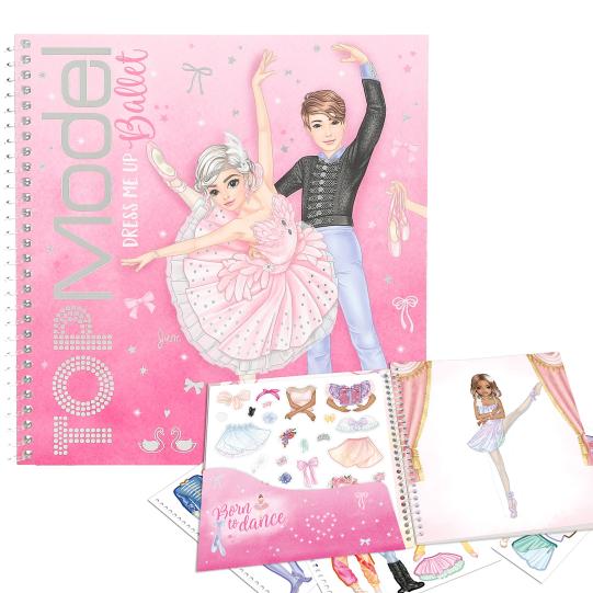 TopModel Dress Me Up Ballet Sticker Book