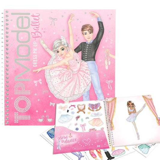 TopModel Dress Me Up Ballet Sticker Book