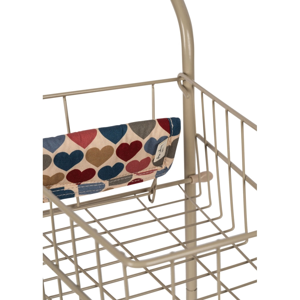 Konges Slojd Kids Shopping Cart, Coeur Bisous