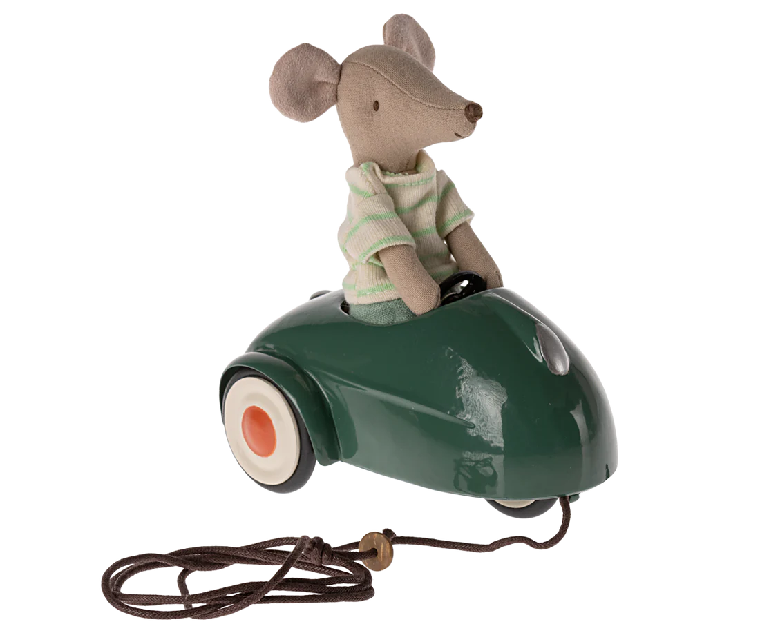 Maileg Mouse Car- Dark Green