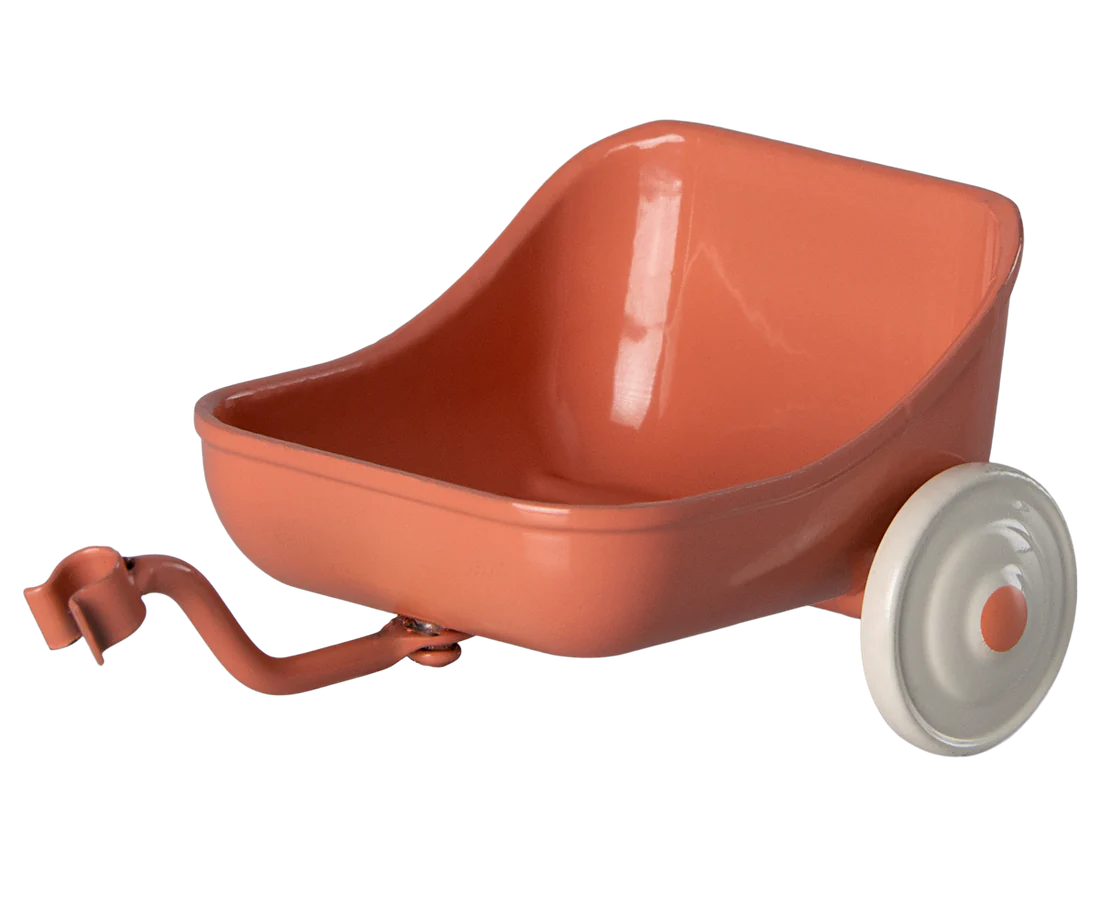 Maileg Tricycle Hanger, Mouse- Coral
