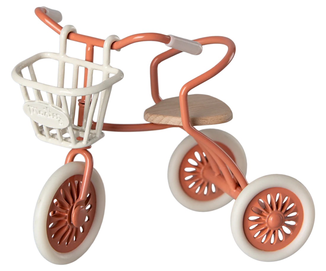 Maileg Tricycle Basket, Mouse