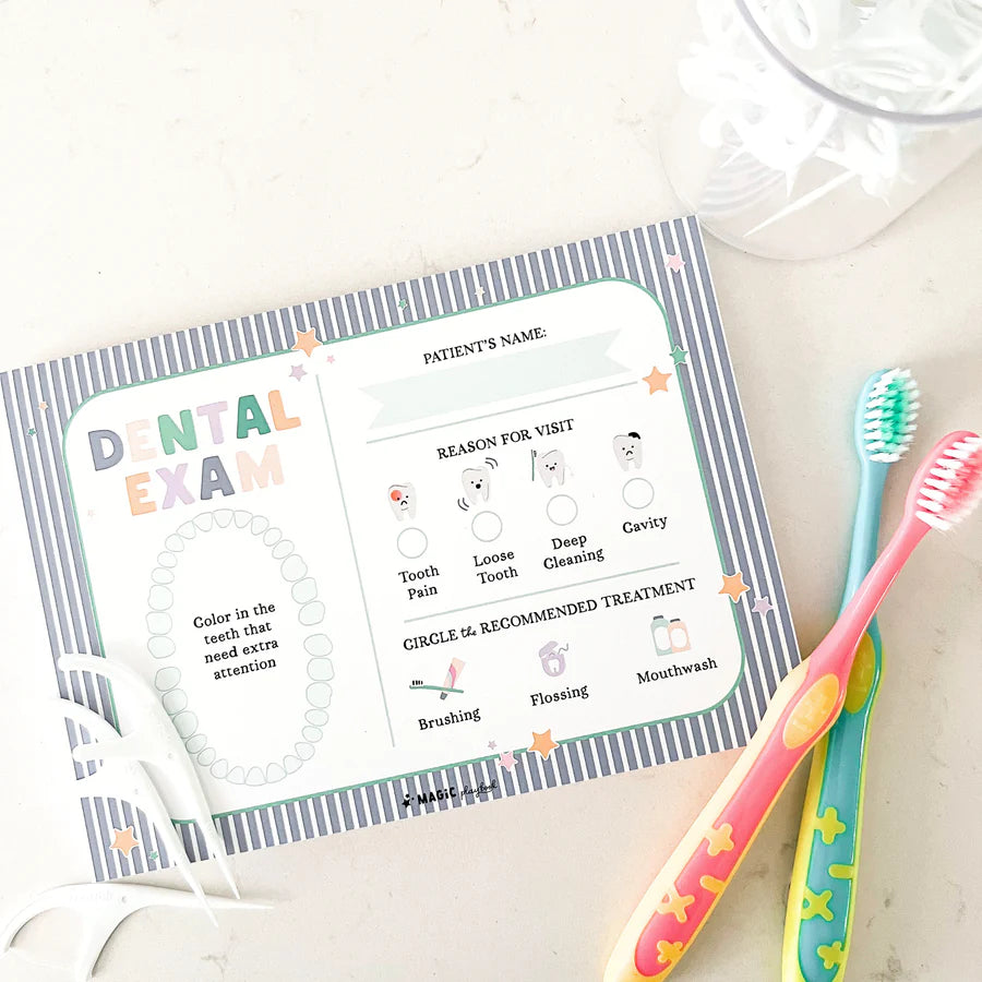 Magic Playbook, Dentist Pretend Play Notepad
