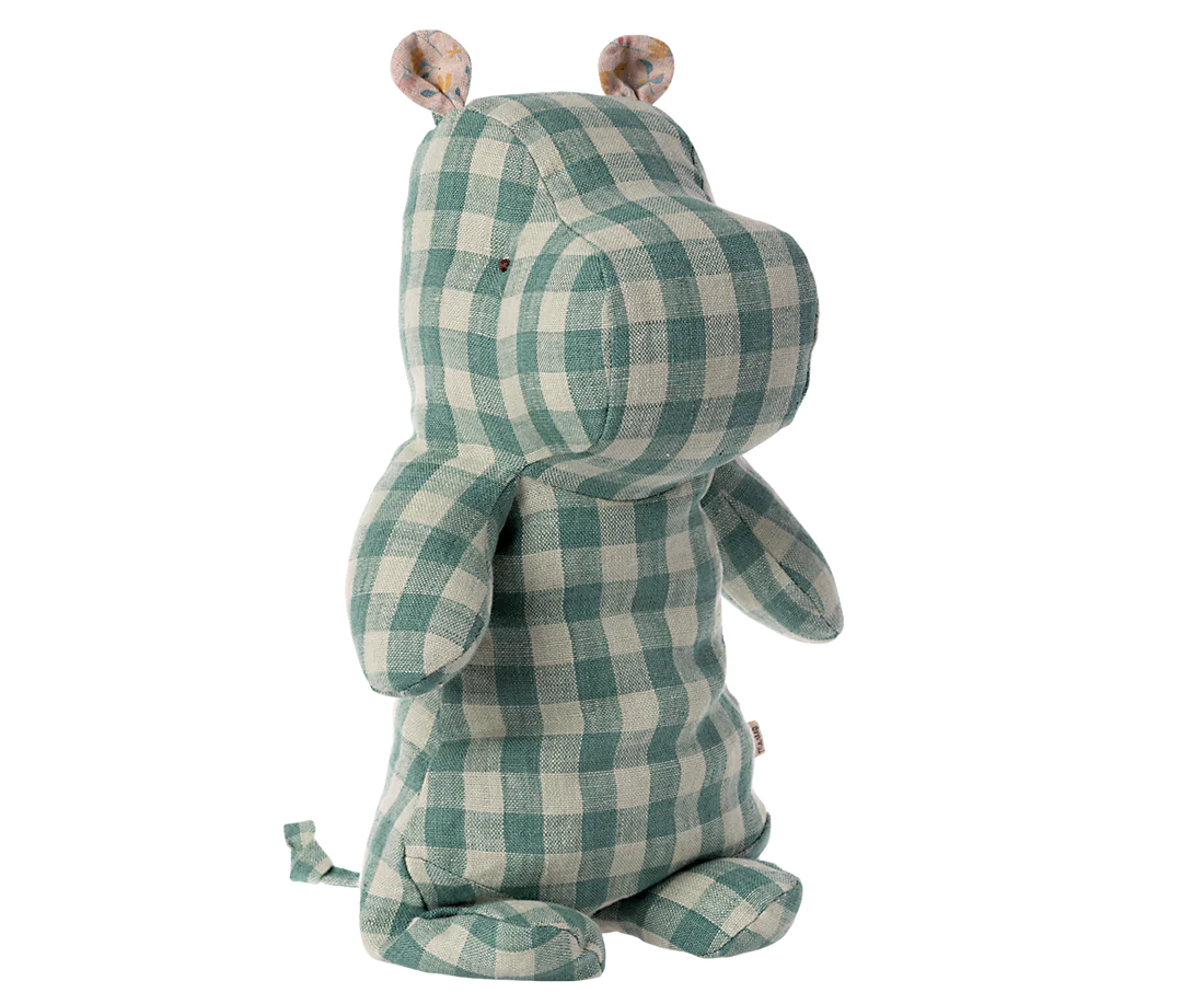 Maileg Safari Friends, Hippo, Medium- Check