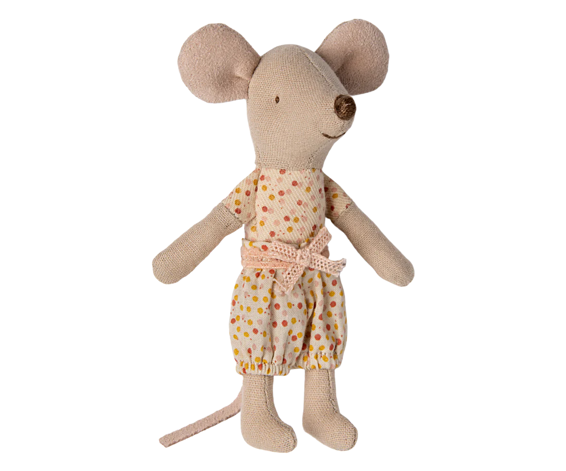 Maileg Little Sister Mouse in a Matchbox