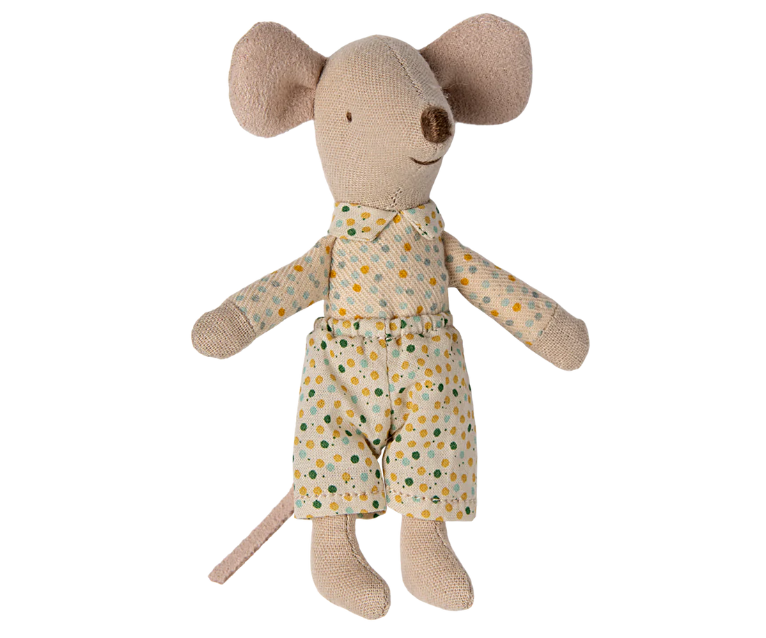 Maileg Little Brother Mouse in a Matchbox