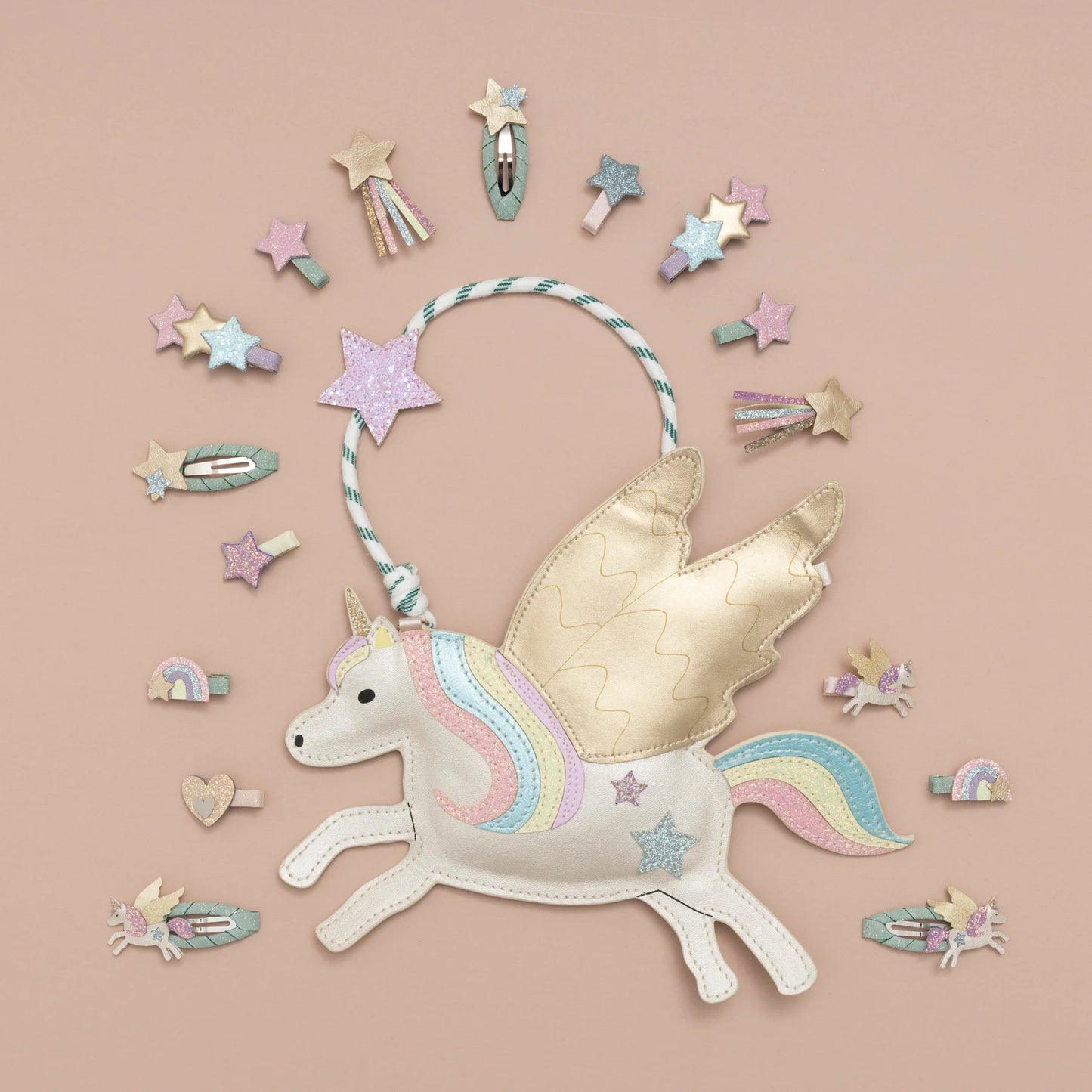 Mimi & Lula Flying Unicorn Clips