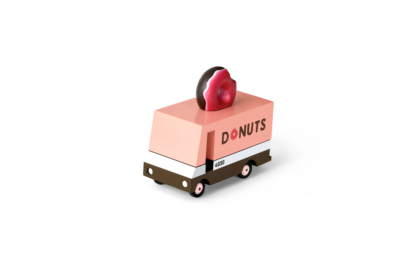 Candyvan - Donut Van - Wooden Diecast Toy Car Candylab