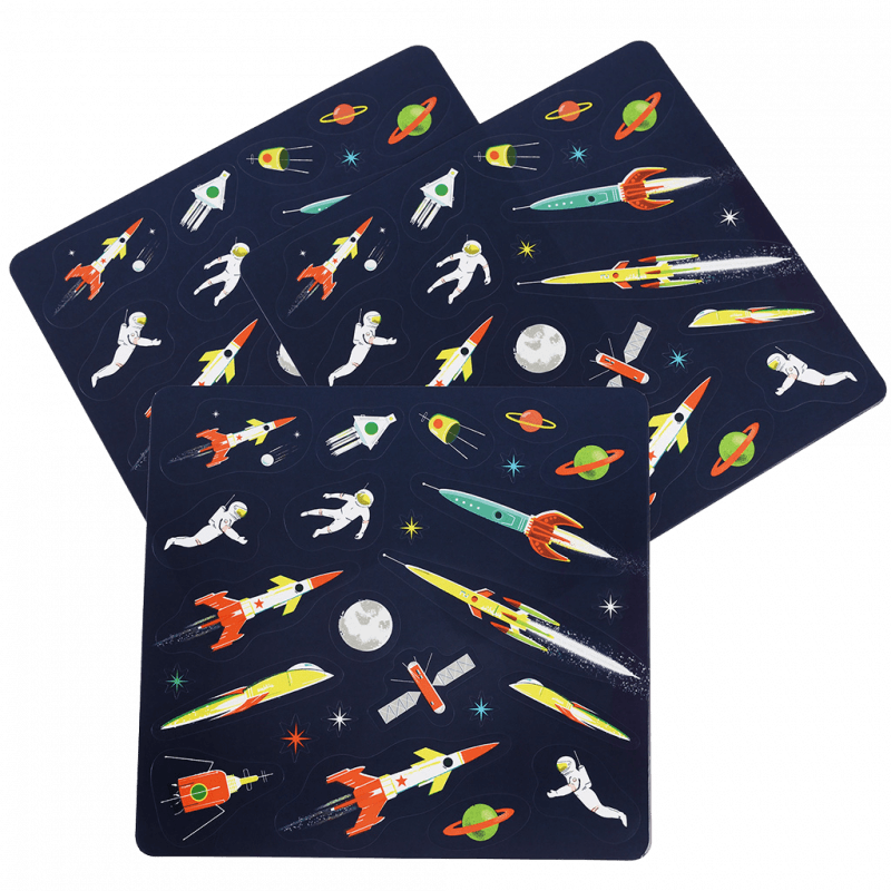 Rex London Space Sticker Sheets (3 sheets)
