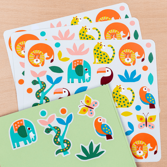 Rex London Wild Wonder Sticker Sheets (3 sheets)