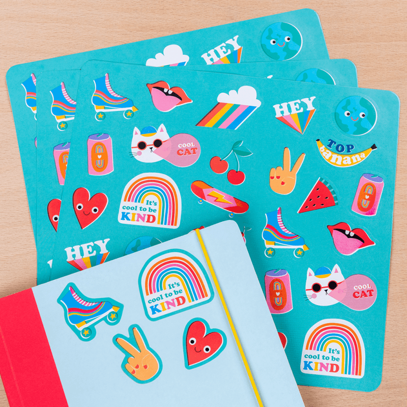 Rex London Top Banana Sticker Sheets (3 sheets)