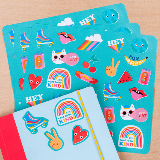 Rex London Top Banana Sticker Sheets (3 sheets)