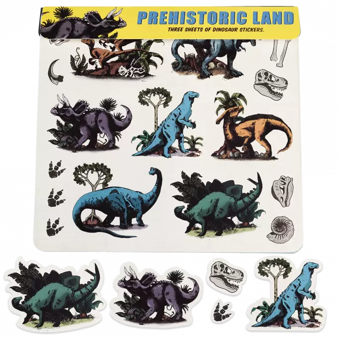 Rex London Dinosaur Sticker Sheets (3 sheets)