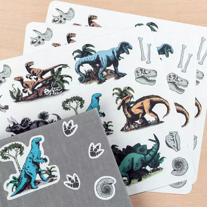 Rex London Dinosaur Sticker Sheets (3 sheets)