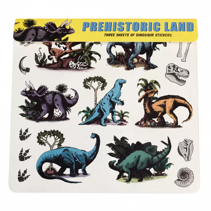 Rex London Dinosaur Sticker Sheets (3 sheets)