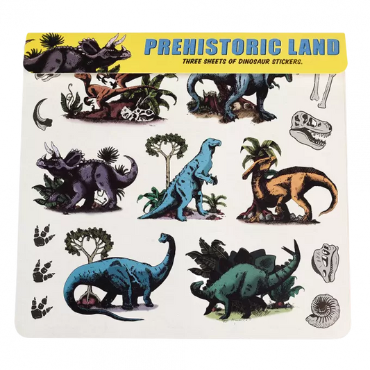 Rex London Dinosaur Sticker Sheets (3 sheets)