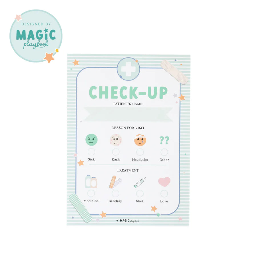 Magic Playbook, Doctor's Check Up Notepad
