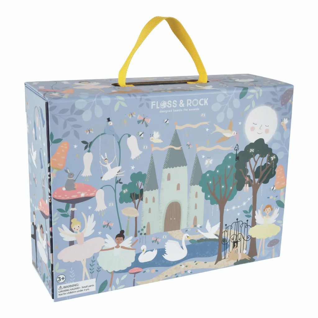 Floss & Rock Play Box With Wooden Pieces- Enchanted