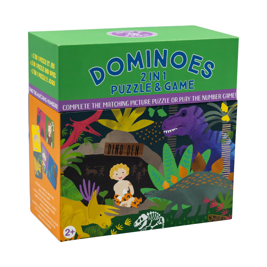 Floss & Rock Dino Reversible Dominoes