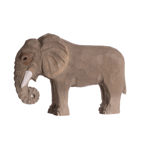 Wudimals Wooden Elephant Animal Toy