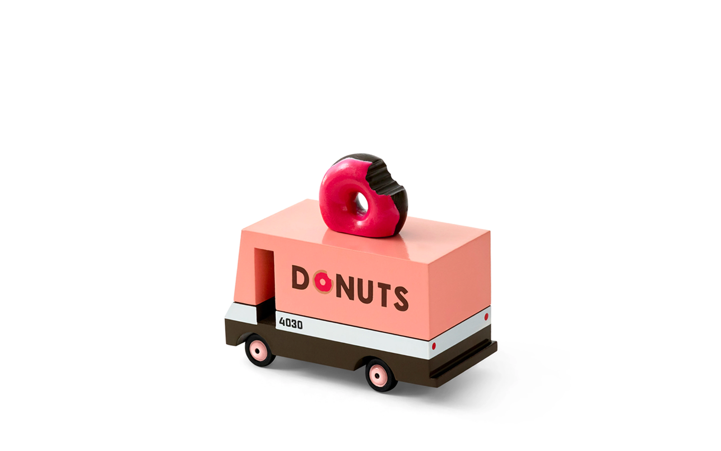 Candyvan - Donut Van - Wooden Diecast Toy Car Candylab