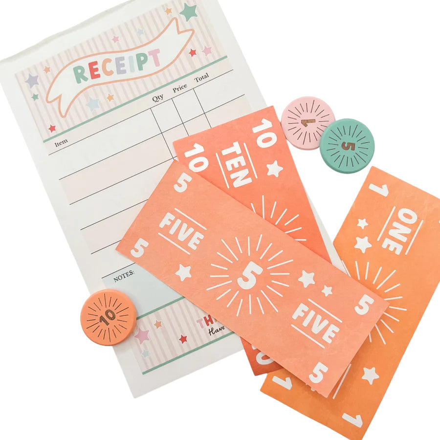 Magic Playbook Pretend Play Money Set