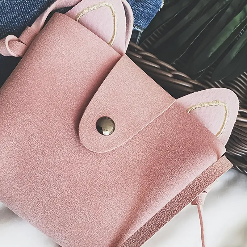 Leather Cat Crossbody Bag (Various)