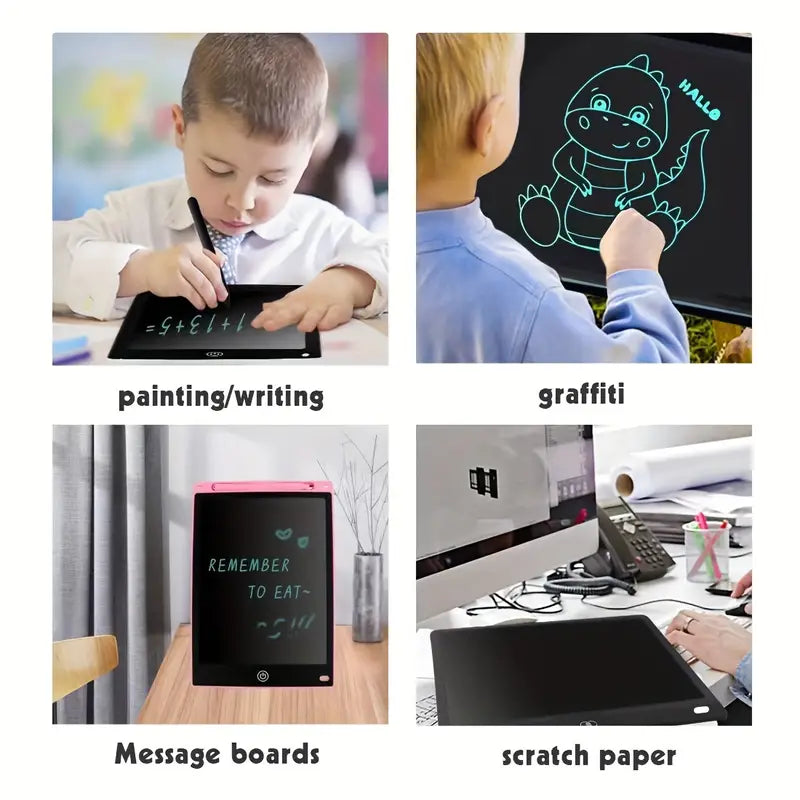 LCD Writing Tablet, Red