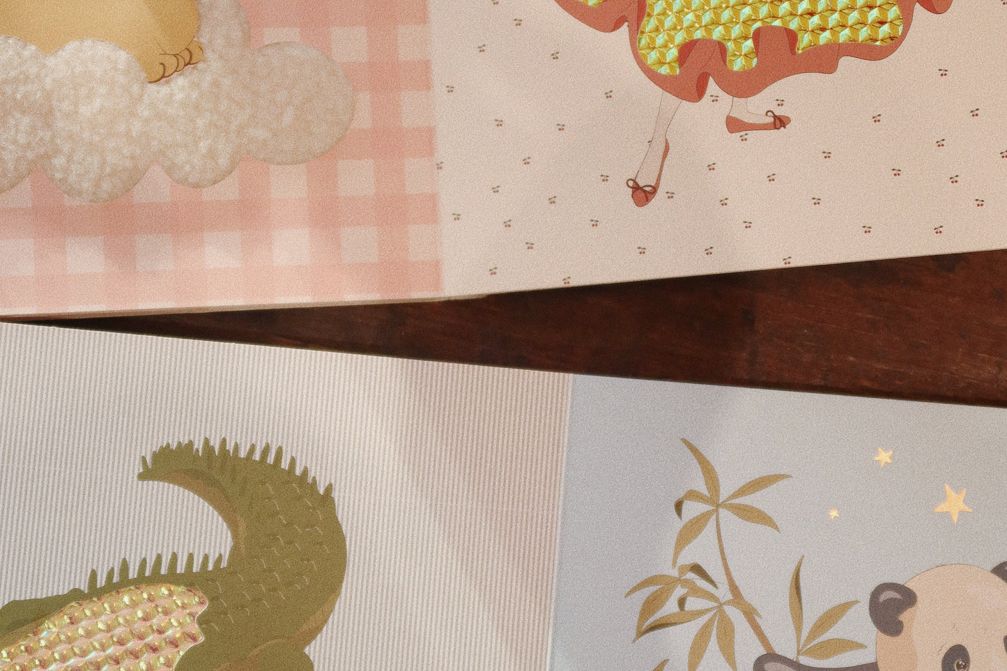 Konges Slojd Touch and Feel Book- Unicorn