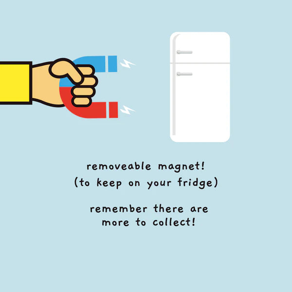 Pango Productions Happy Jello Mermaid Magnet Card