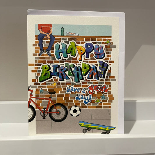 Flamingo Paperie Great Day! Greetings Card