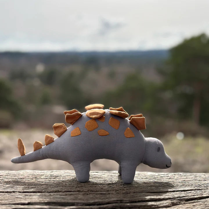Threadbear Design Ltd. Steggy Linen Dinosaur Toy