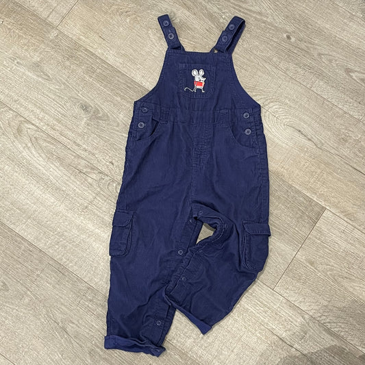 7331210 John Lewis Dungarees 18-24mths