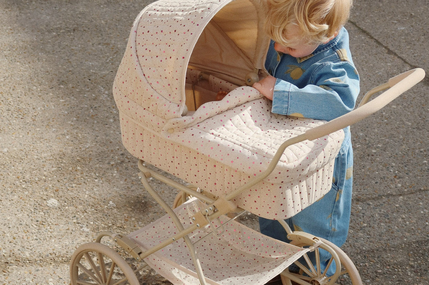 Konges Slojd Tulle Doll Pram- Fairy Etoile Sangria