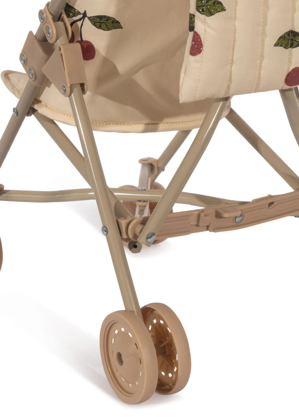 Konges Slojd Doll Stroller- Grande Cherise Pink Glitter