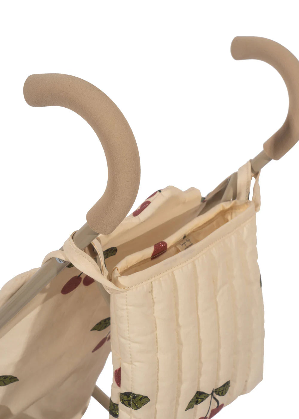 Konges Slojd Doll Stroller- Grande Cherise Pink Glitter