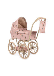 Konges Slojd Minnie Doll Pram- Bow Kitty Pink