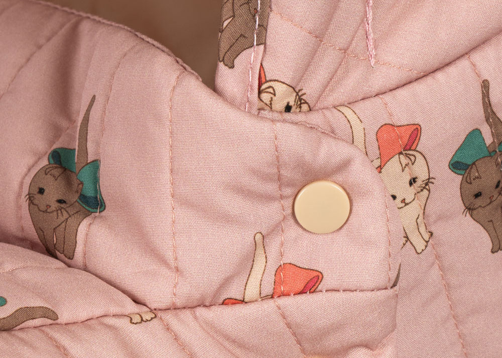 Konges Slojd Minnie Doll Pram- Bow Kitty Pink